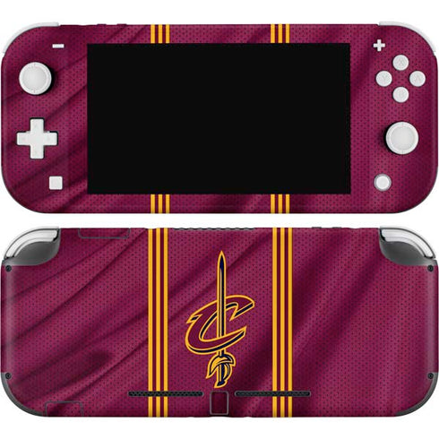 NBA Cleveland Cavaliers Jersey Nintendo Switch Lite Skin